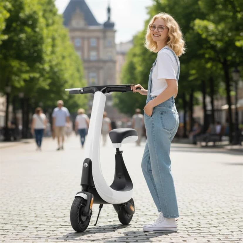 400 W el-løbehjul med 36 V batteri – let og kompakt design