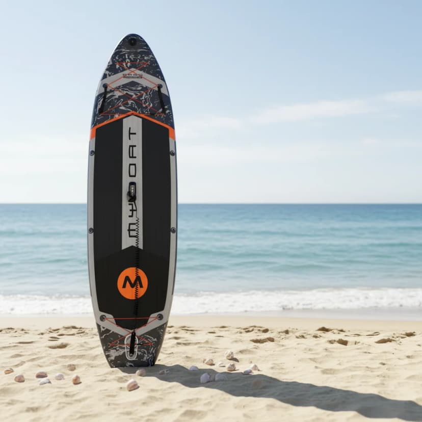 MYBOAT Bass Hunter 11'6" oppusteligt paddleboard – ekstra bredt og stabilt